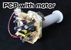 PCB with motor